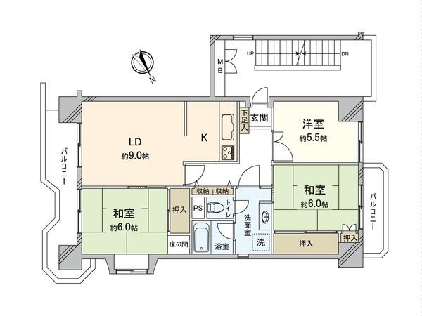 間取図(平面図)