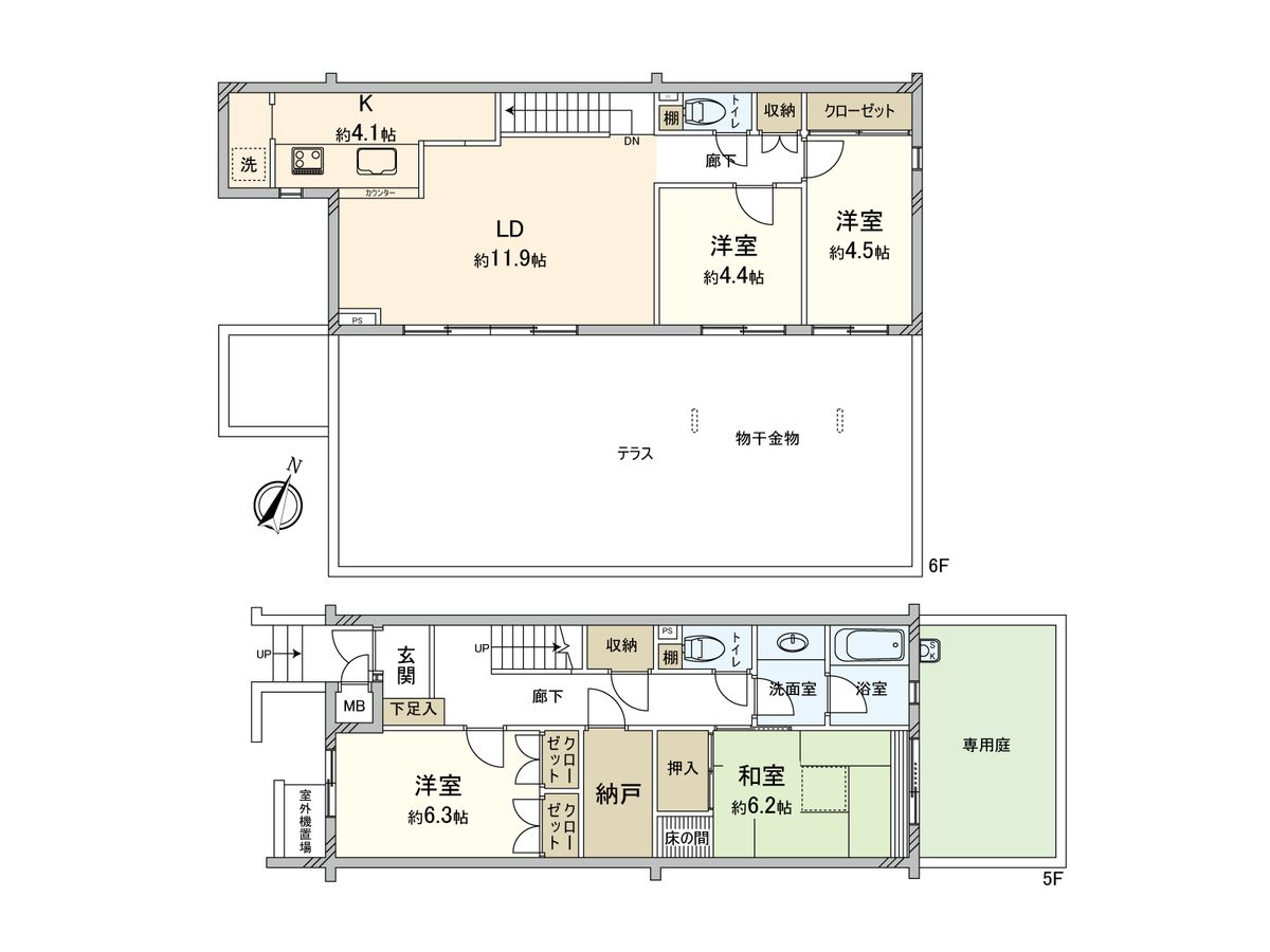 間取図(平面図)