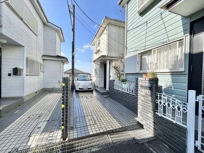 西生田5丁目 土地 前面道路含む外観