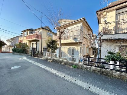 多摩区西生田3丁目 土地 前面道路含む外観