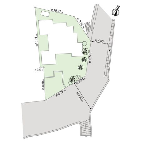 南生田7丁目 土地 区画図 南生田7丁目 土地 区画図