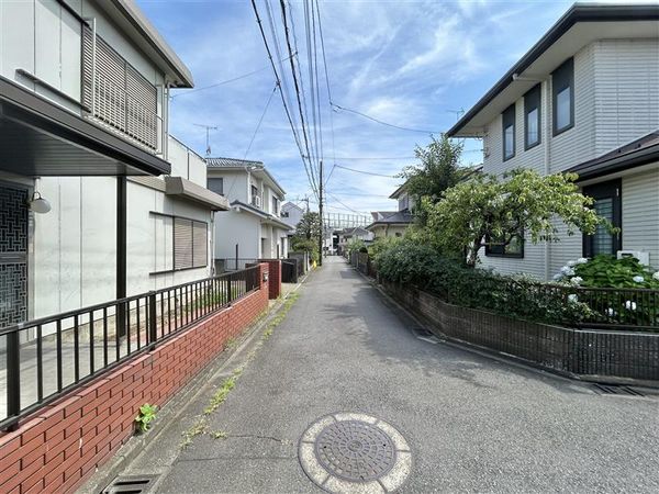 多摩区堰1丁目(土地) 前面道路含む外観 多摩区堰1丁目(土地) 前面道路含む外観