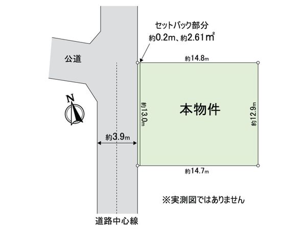 多摩区堰1丁目(土地) 区画図 多摩区堰1丁目(土地) 区画図