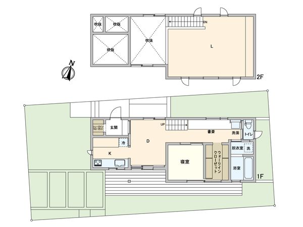 霧が丘4丁目 戸建 間取図(平面図) 霧が丘4丁目 戸建 間取図(平面図)