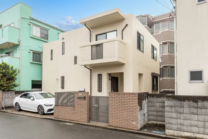 鉄筋コンクリート造。大成建設施工の注文住宅です