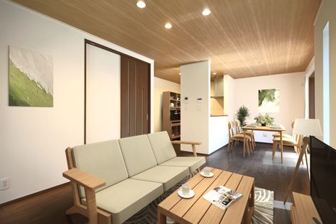 多摩区東生田1丁目 新築戸建 リビング