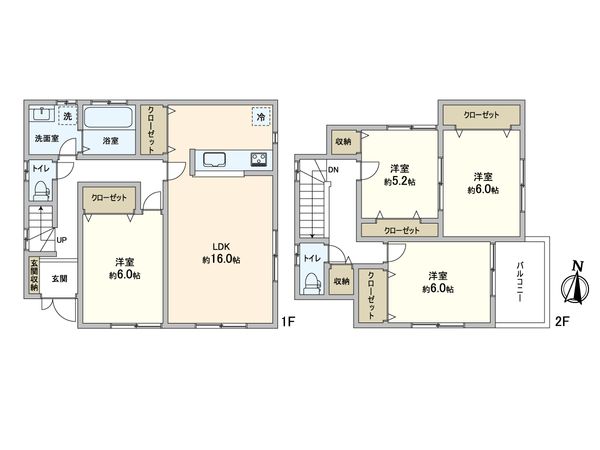 長尾7丁目 戸建 間取図(平面図) 長尾7丁目 戸建 間取図(平面図)