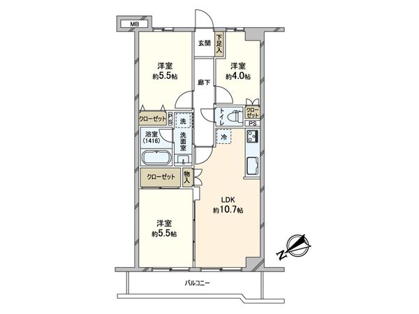間取図(平面図)