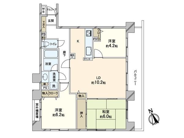 間取図(平面図)