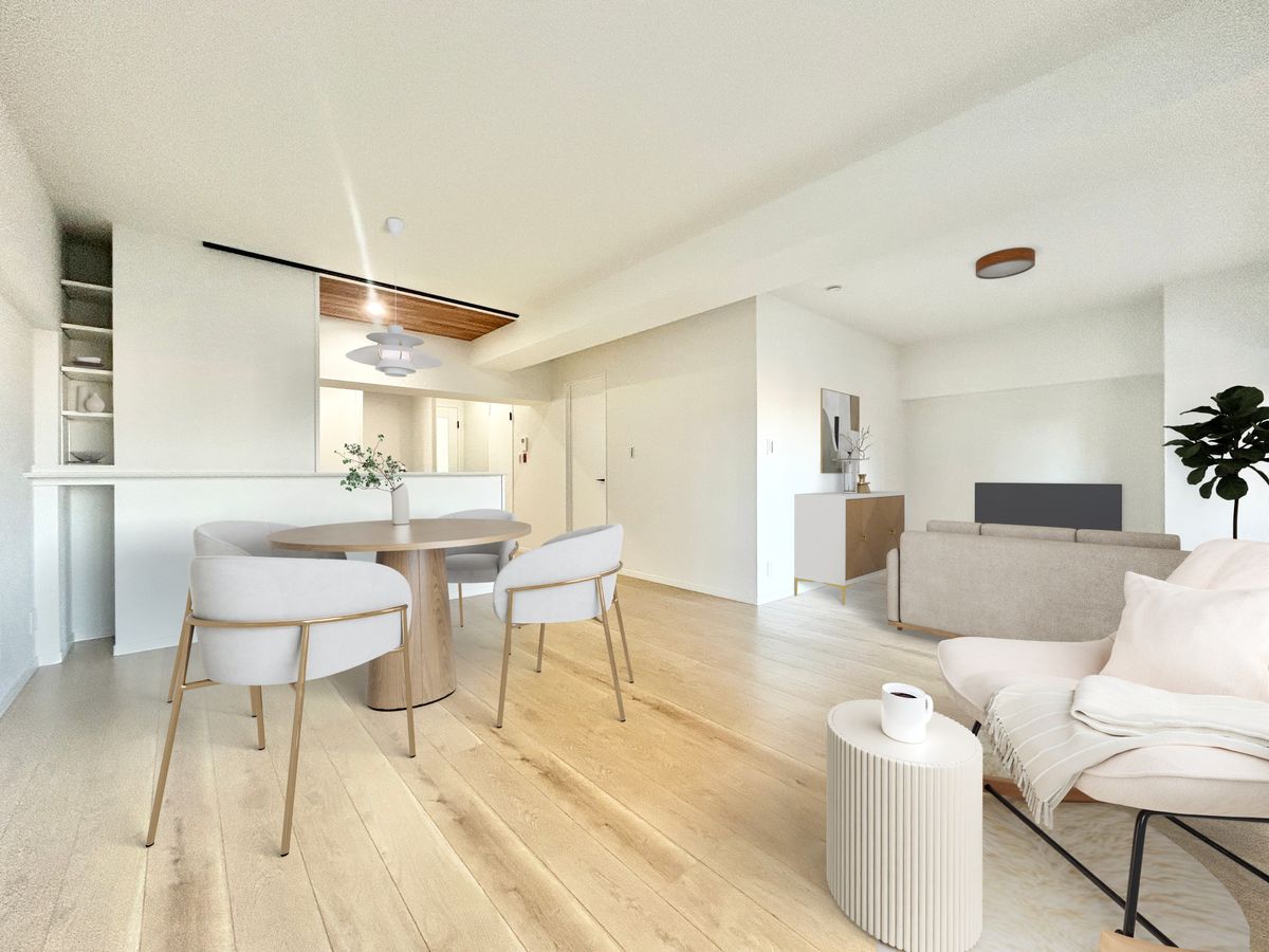 登戸ハイデンス リビング リビング