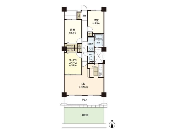 間取図(平面図)
