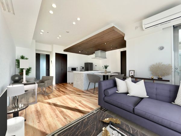 アトラスタワー向ヶ丘遊園 リビング アトラスタワー向ヶ丘遊園 リビング