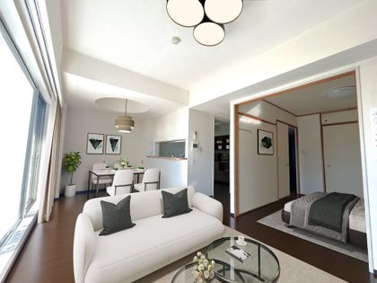 宿河原パークハウス壱番館 リビング