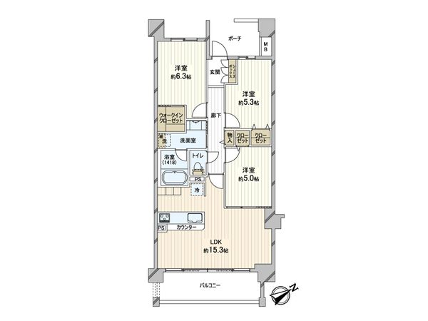 間取図(平面図)
