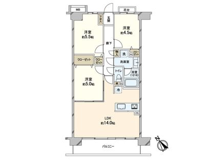 間取図(平面図)