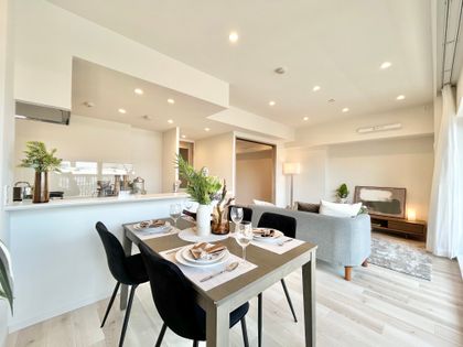 パークホームズ向ヶ丘遊園ステーションアリーナ リビング