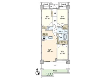 間取図(平面図)