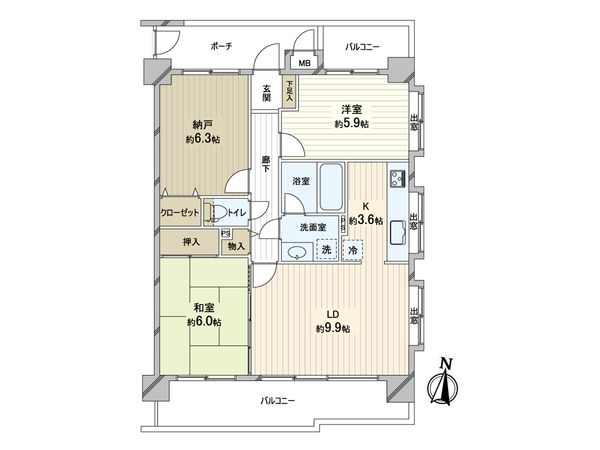ロイヤルステージ向ヶ丘遊園 間取図(平面図) ロイヤルステージ向ヶ丘遊園 間取図(平面図)