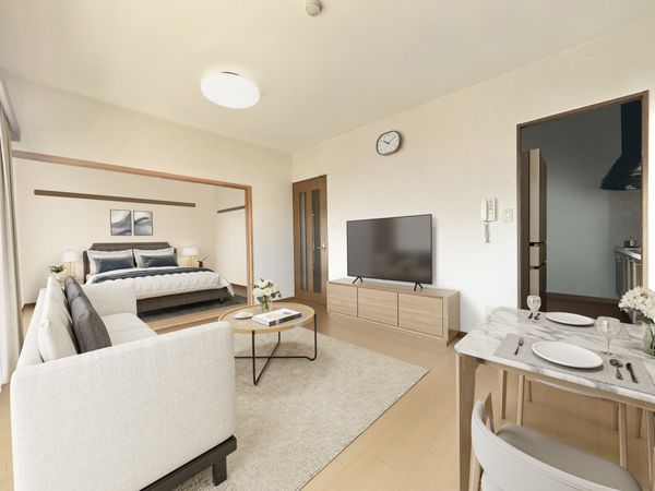 ロイヤルステージ向ヶ丘遊園 リビング ロイヤルステージ向ヶ丘遊園 リビング