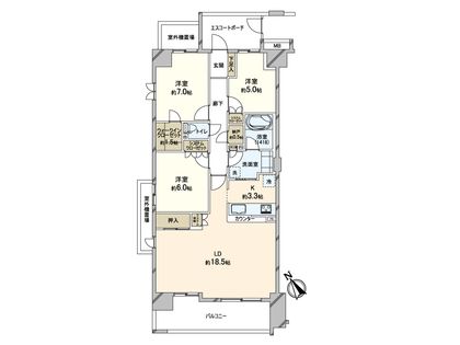 間取図(平面図)