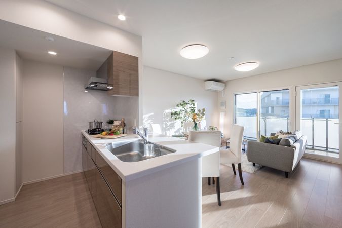 パークホームズ登戸ステーションアヴェニュー リビング