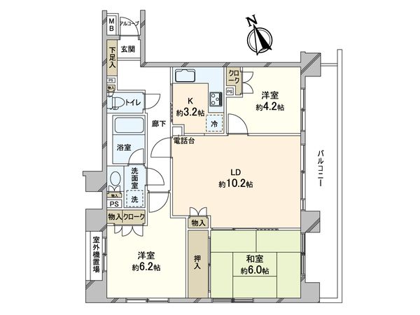 間取図(平面図)