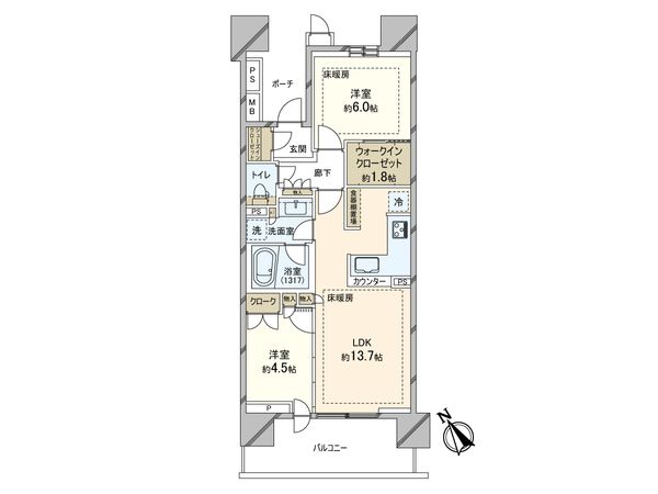 間取図(平面図)