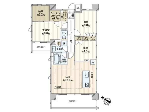 間取図(平面図)