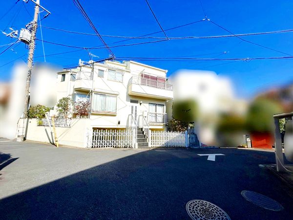 桜丘3丁目 土地 前面道路含む外観