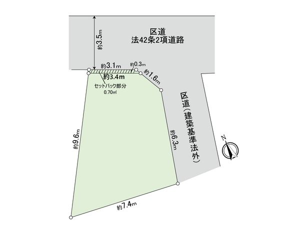 桜上水4丁目 土地 区画図 桜上水4丁目 土地 区画図