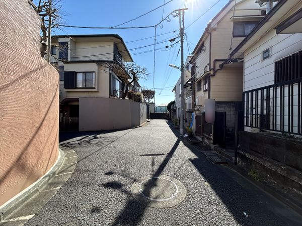 世田谷区桜2丁目土地 前面道路含む外観 世田谷区桜2丁目土地 前面道路含む外観
