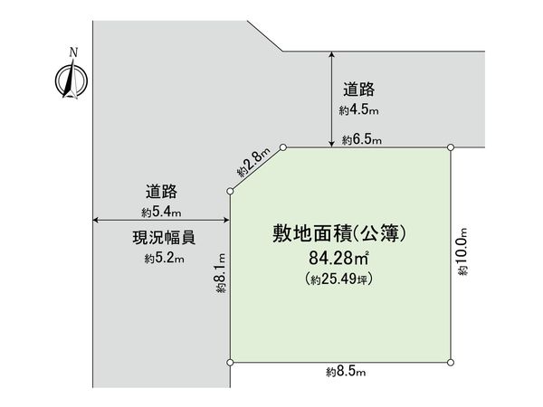 赤堤3丁目 土地 区画図 赤堤3丁目 土地 区画図