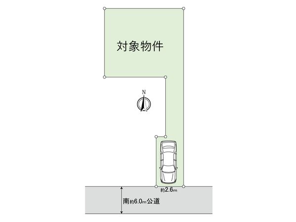 赤堤2丁目 土地 区画図 赤堤2丁目 土地 区画図