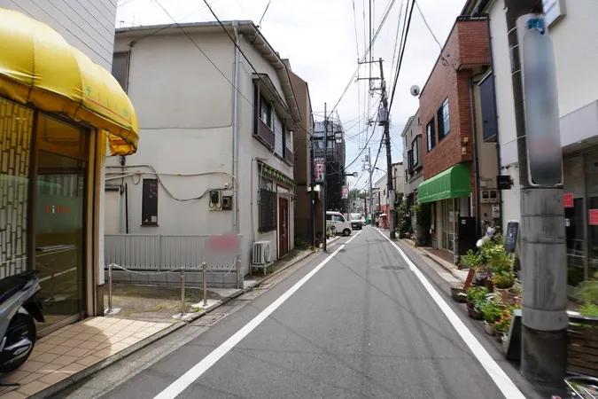 前面道路