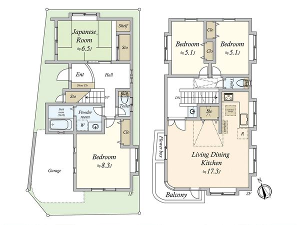 間取図(平面図)
