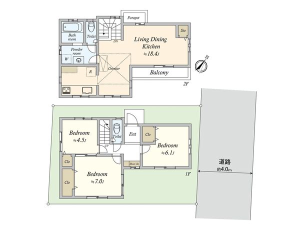 間取図(平面図)