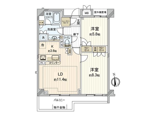 間取図(平面図)