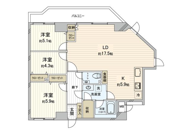 間取図(平面図)