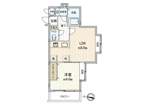 間取図(平面図)