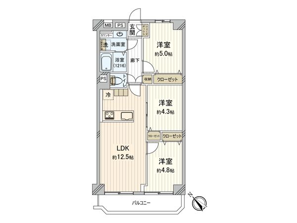 間取図(平面図)