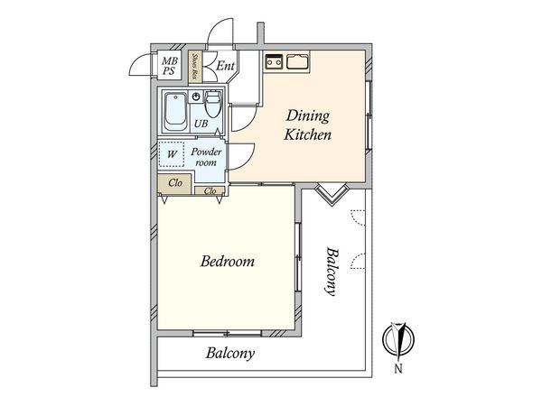 ウィンベルソロ世田谷赤堤 間取図(平面図) 間取図(平面図)