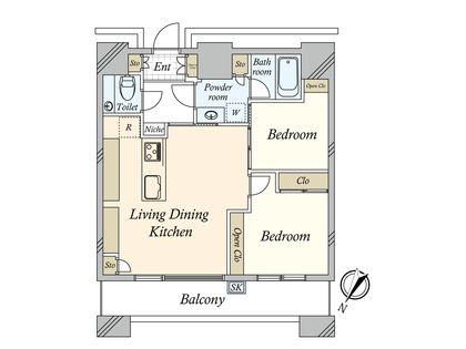 間取図(平面図)