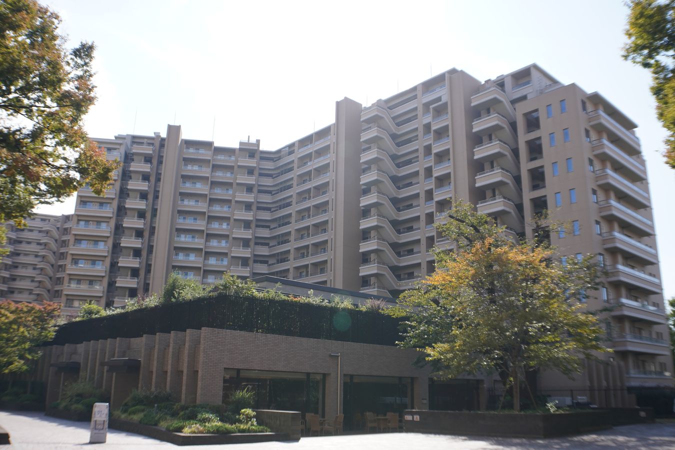 桜上水ガーデンズ D棟 外観 外観