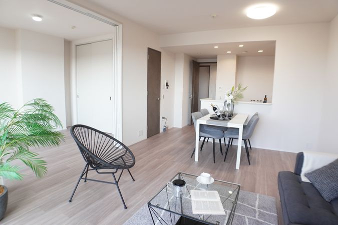 桜上水ガーデンズ D棟 リビング リビング