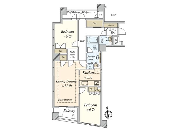 間取図(平面図)