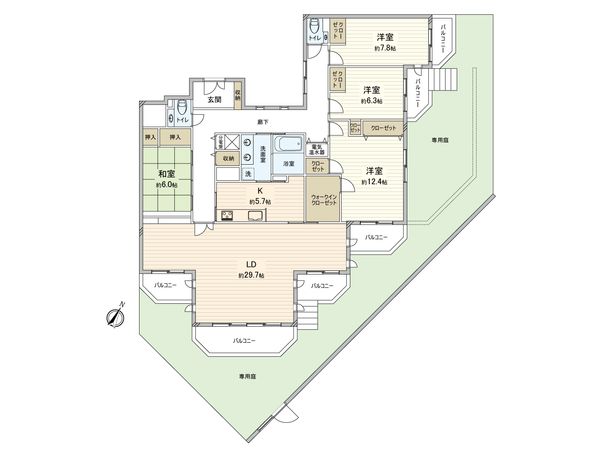 間取図(平面図)