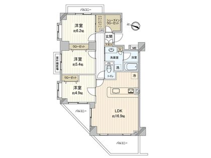 間取図(平面図)