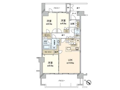 間取図(平面図)