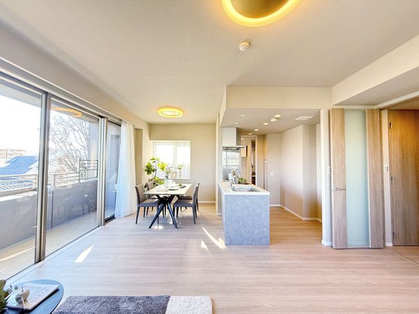 オーベル桜上水 リビング