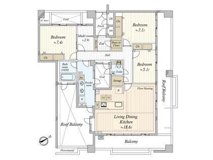 間取図(平面図)